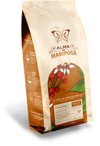 Bolsa de café variedad Typica de Pasca Cundinamarca Alma de Mariposa notas miel